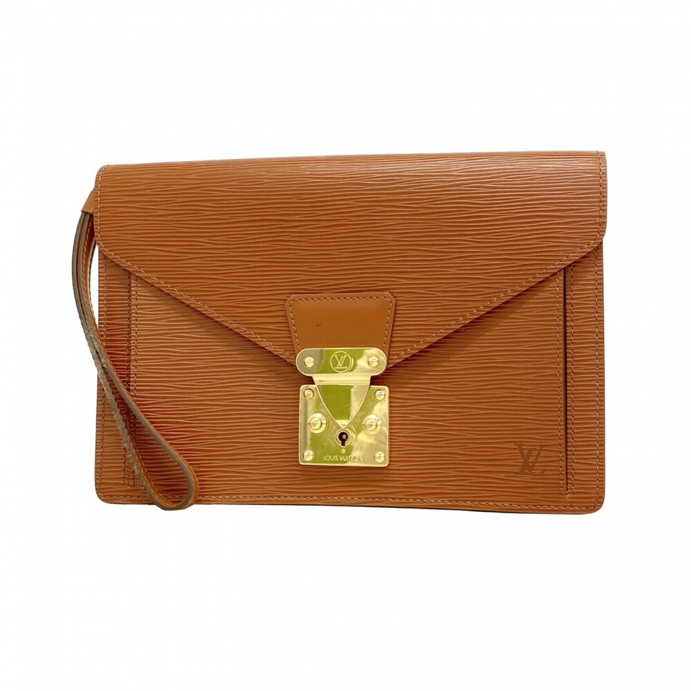 LOUIS VUITTON Brown Pochette Clutch Bag